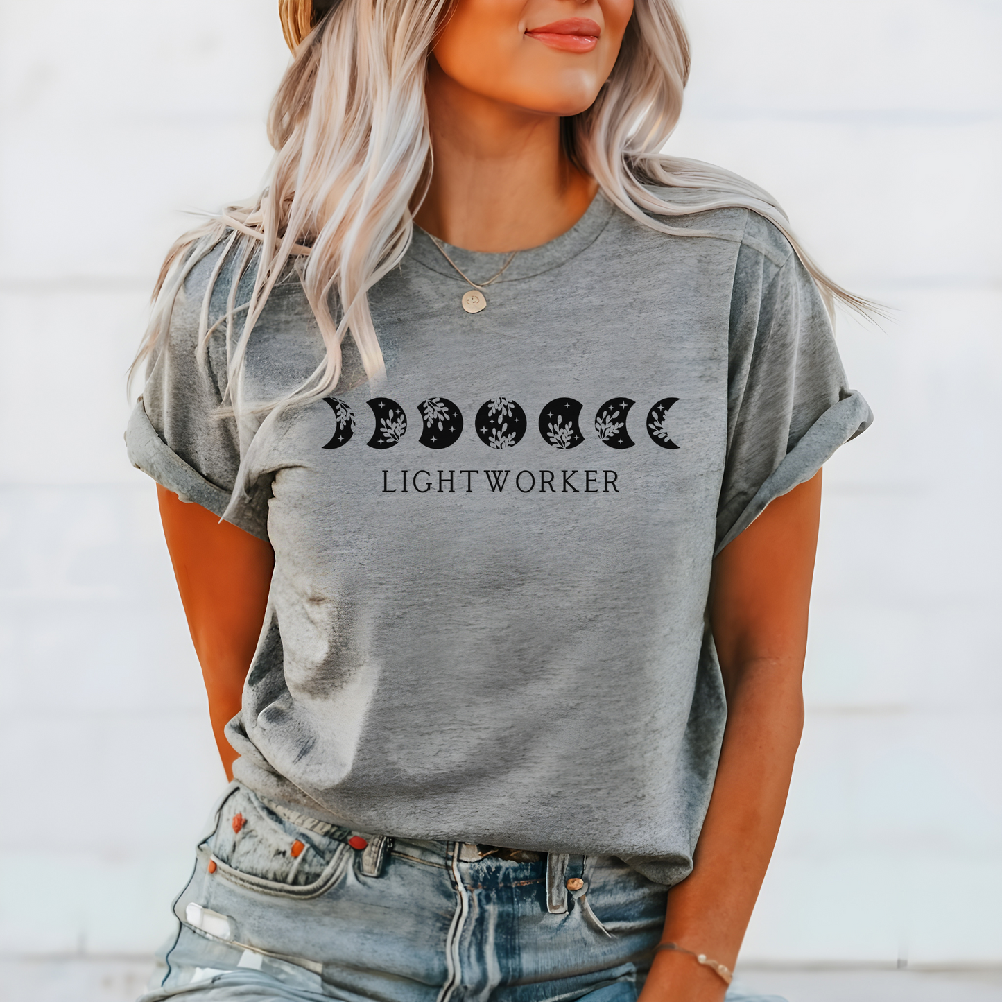 Moon Phase Lightworker T-Shirt