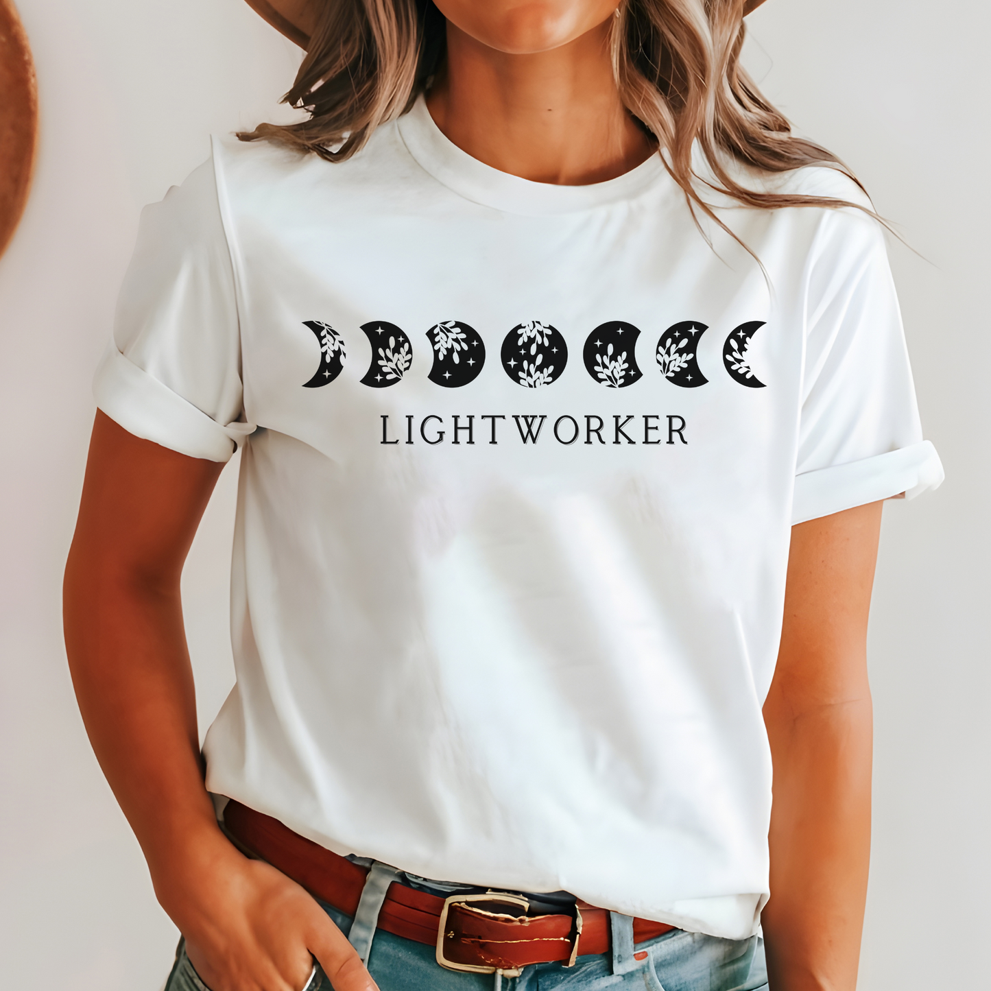 Moon Phase Lightworker T-Shirt
