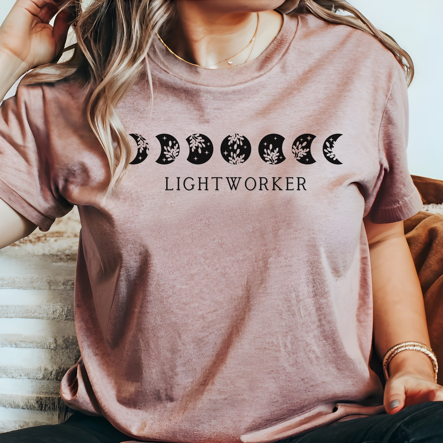 Moon Phase Lightworker T-Shirt