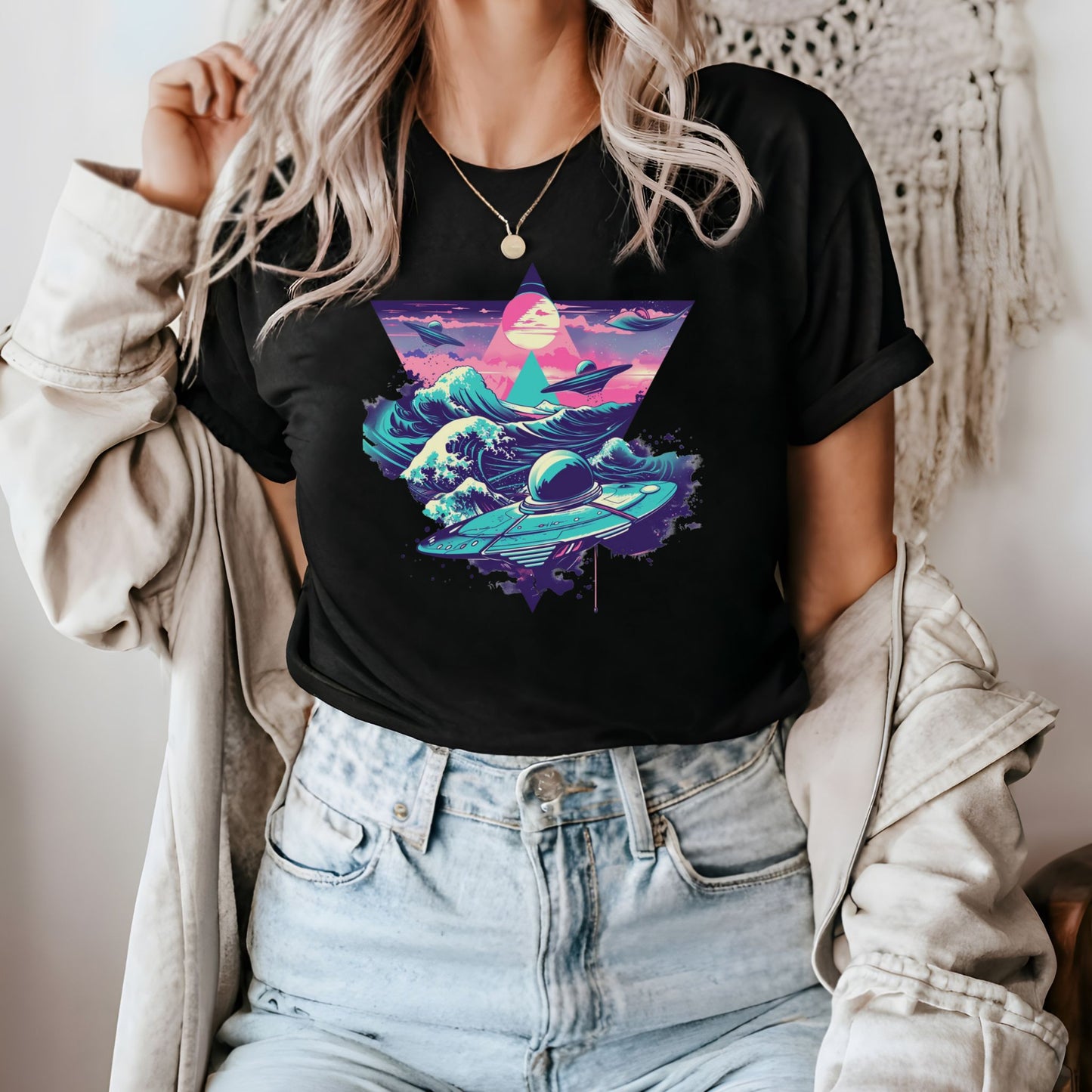 Ocean UFO T-Shirt