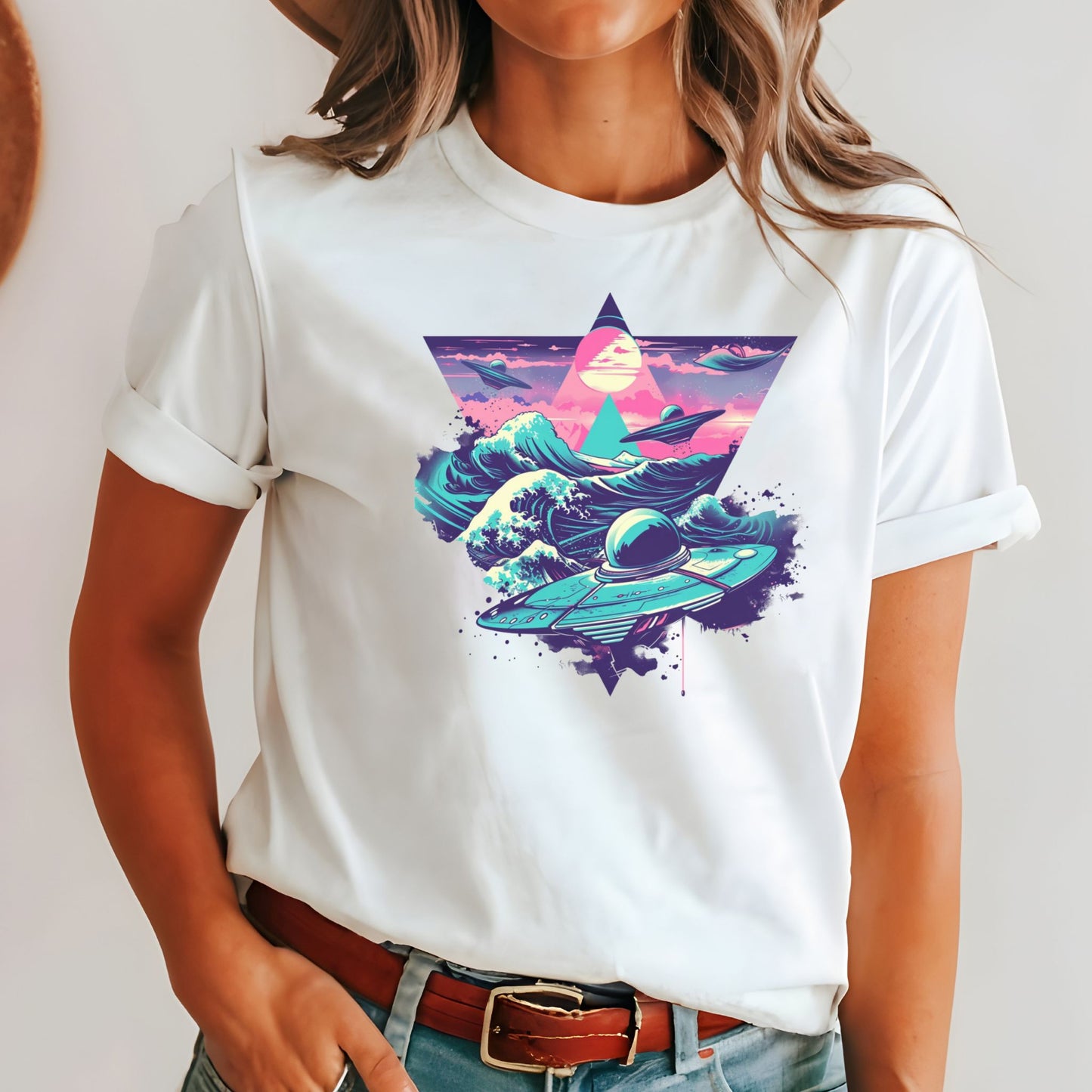 Ocean UFO T-Shirt