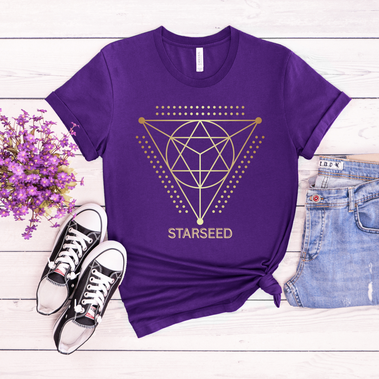 Sacred Geometry Starseed T-Shirt