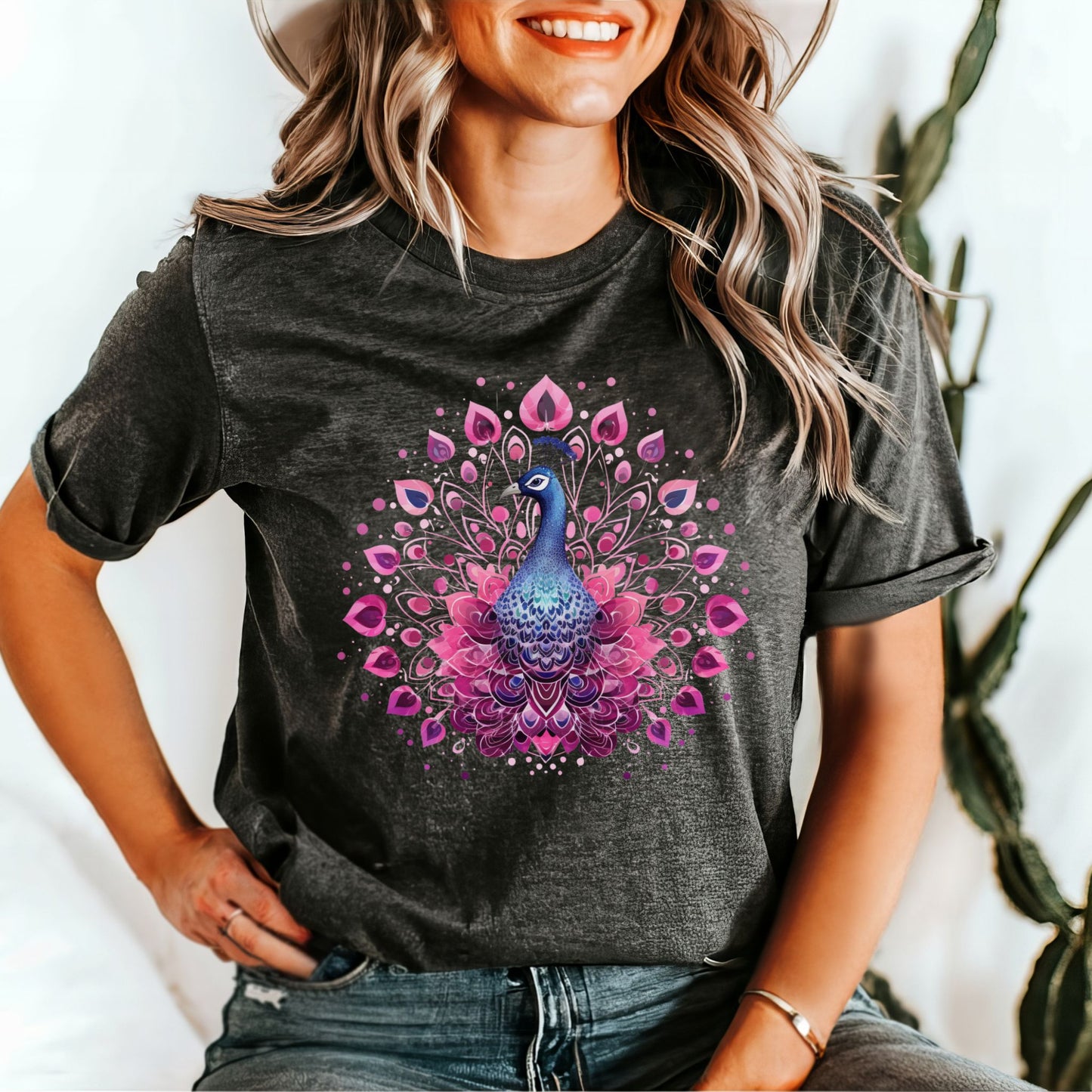 Cosmic Peacock T-Shirt