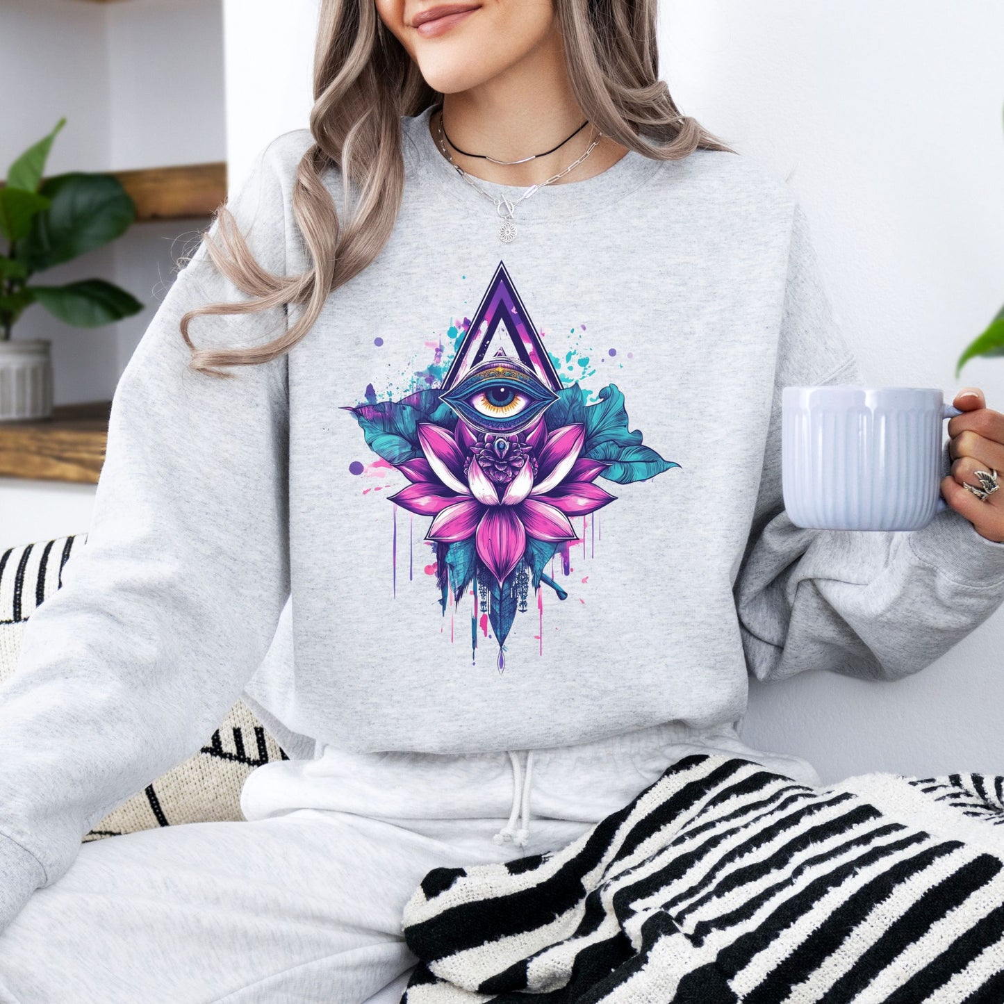 Awakened Lotus Sweatshirt