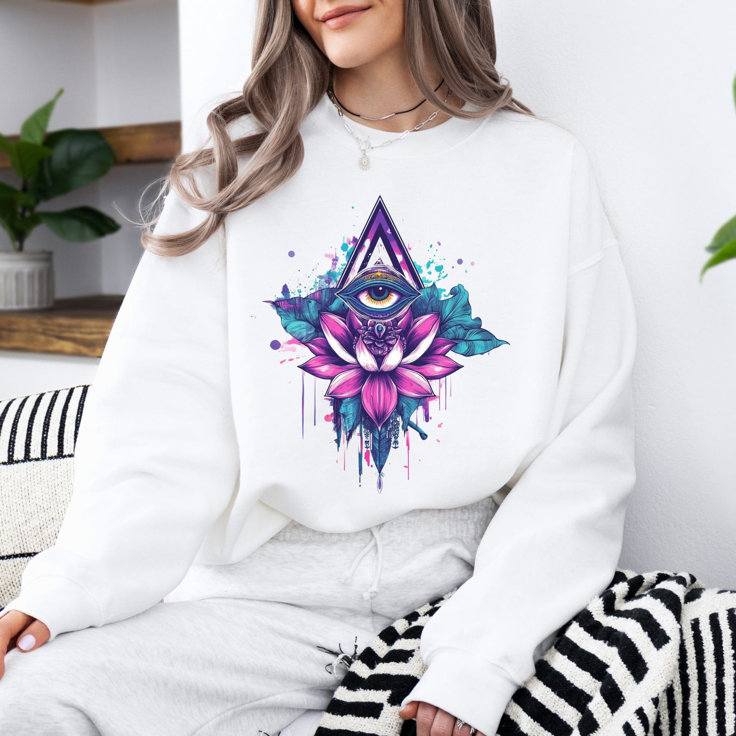 Awakened Lotus Sweatshirt