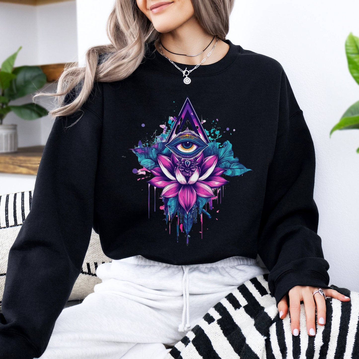 Awakened Lotus Sweatshirt