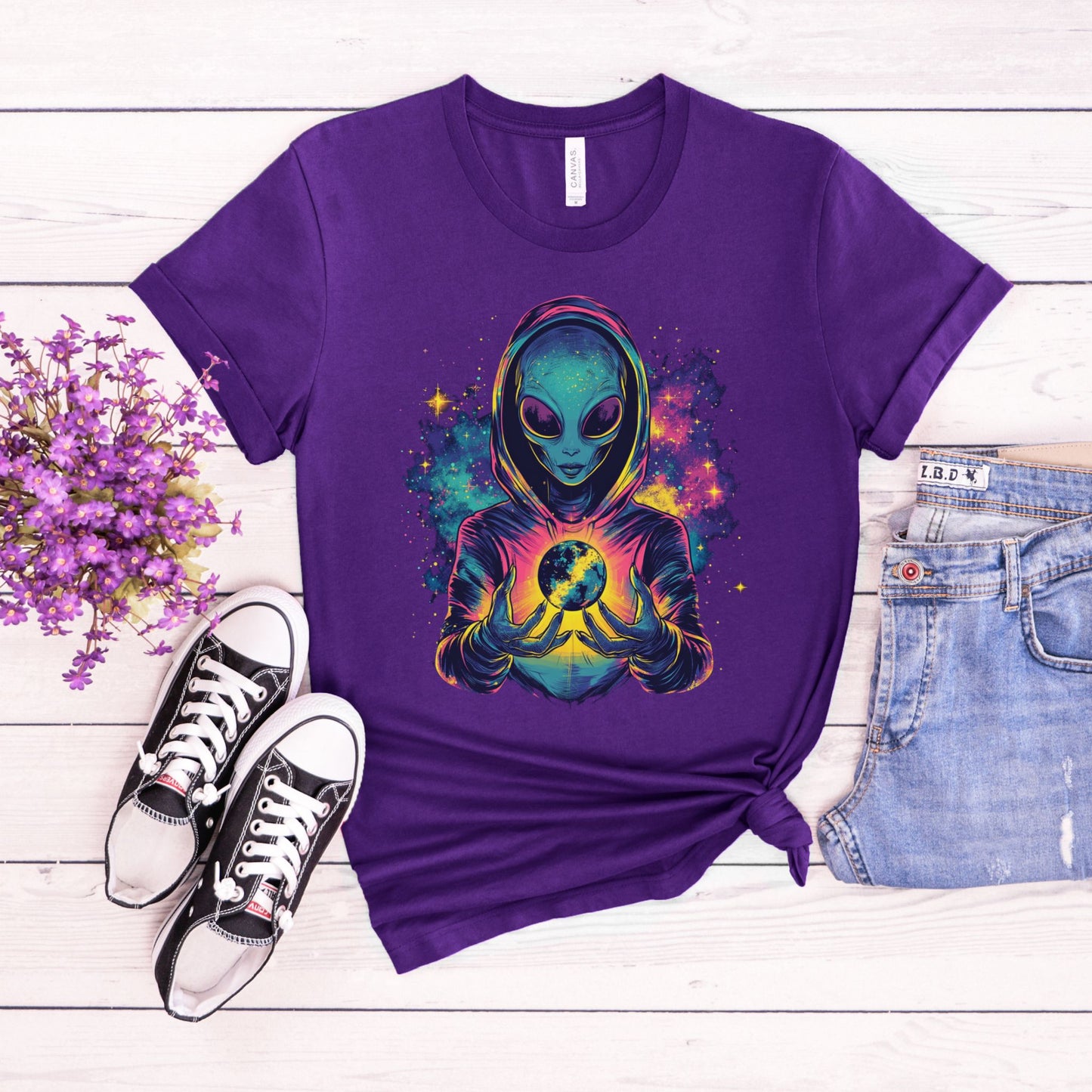 Galactic Guardian Alien T-Shirt