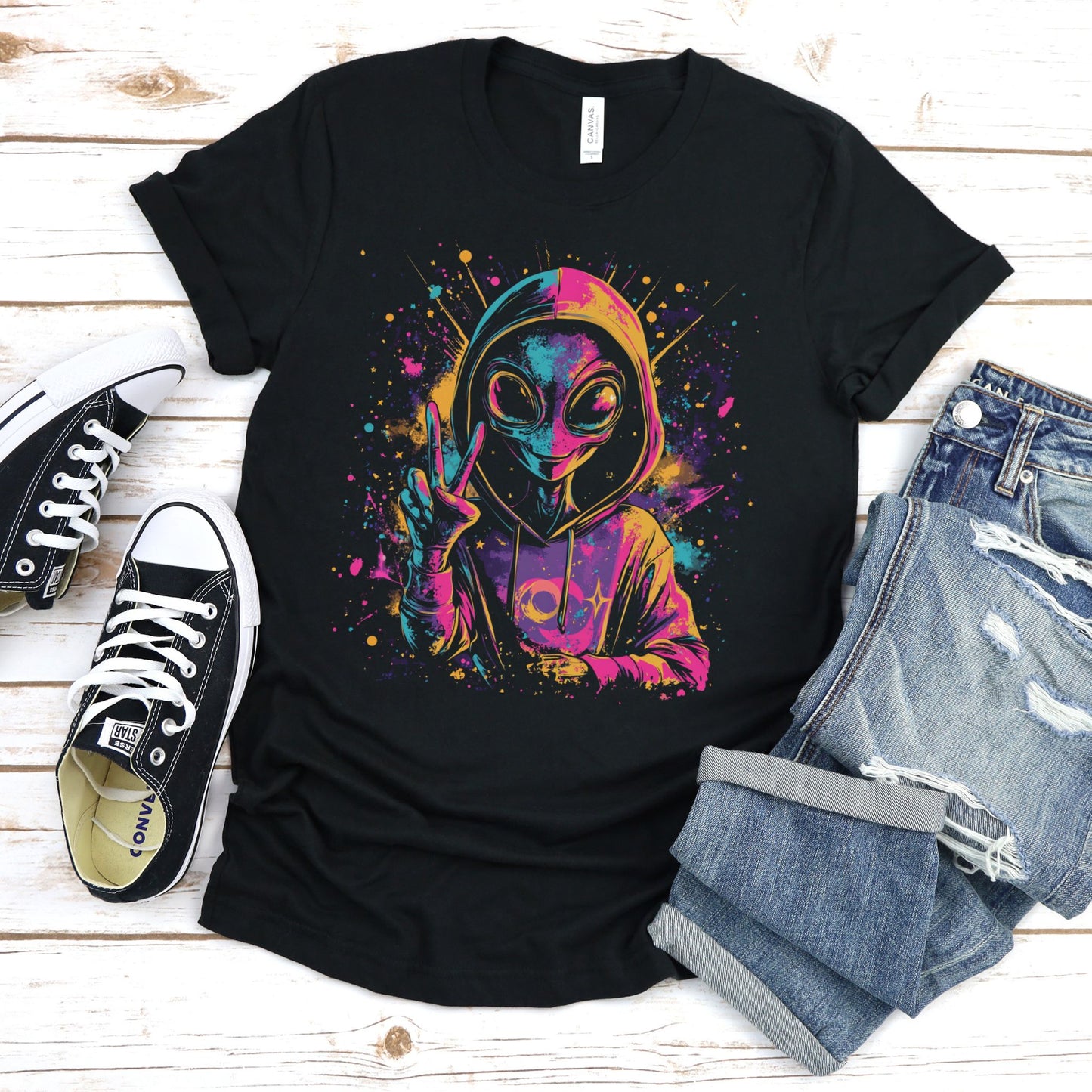 Peace Out, Earthlings T-Shirt
