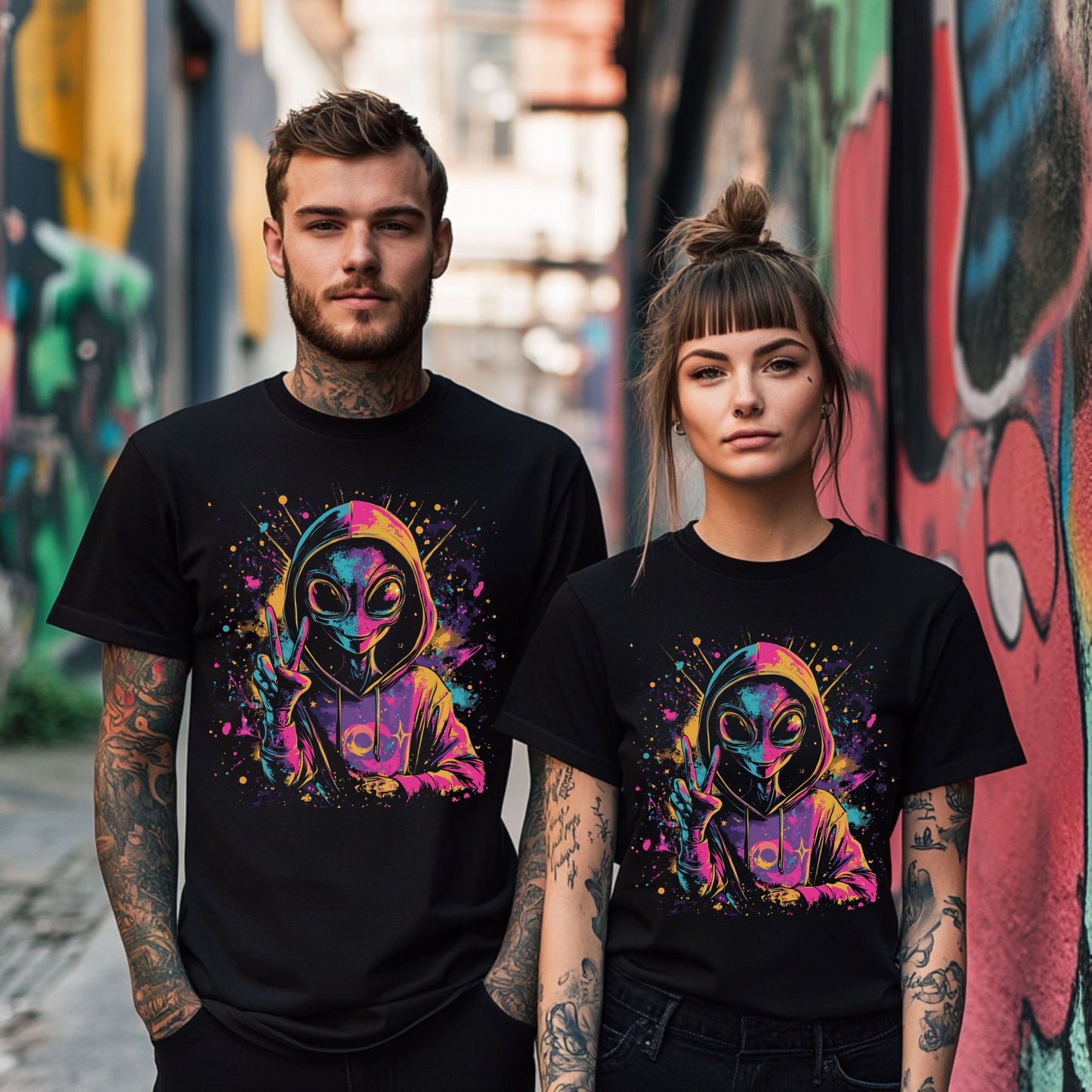 Peace Out, Earthlings T-Shirt
