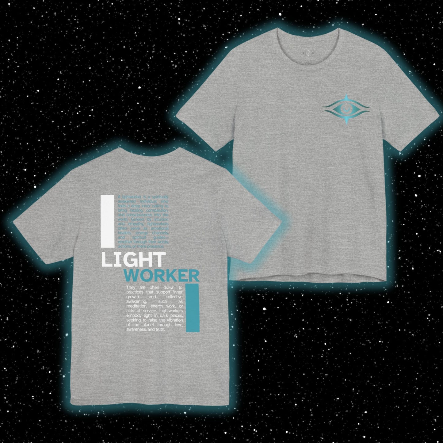 The Lightworker Definition T-Shirt Blue