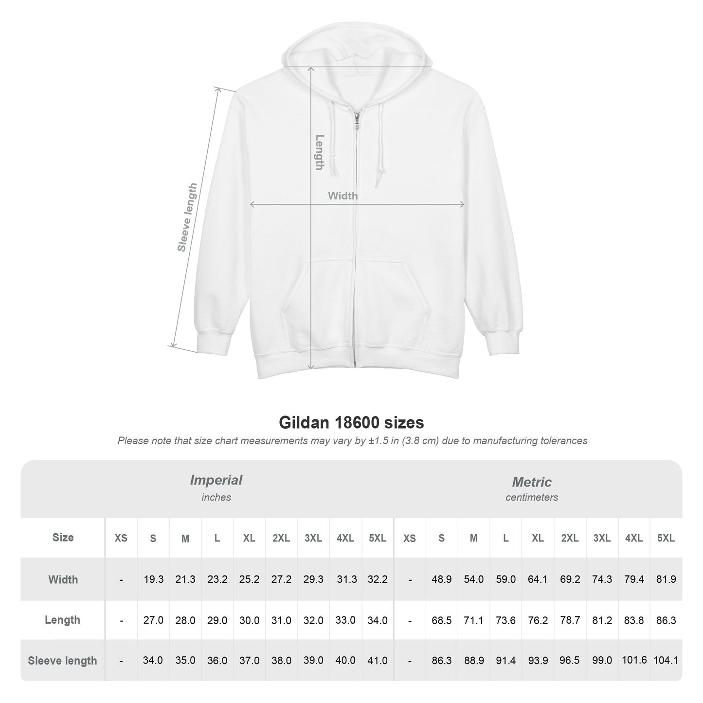Their Story Zip Hoodie
