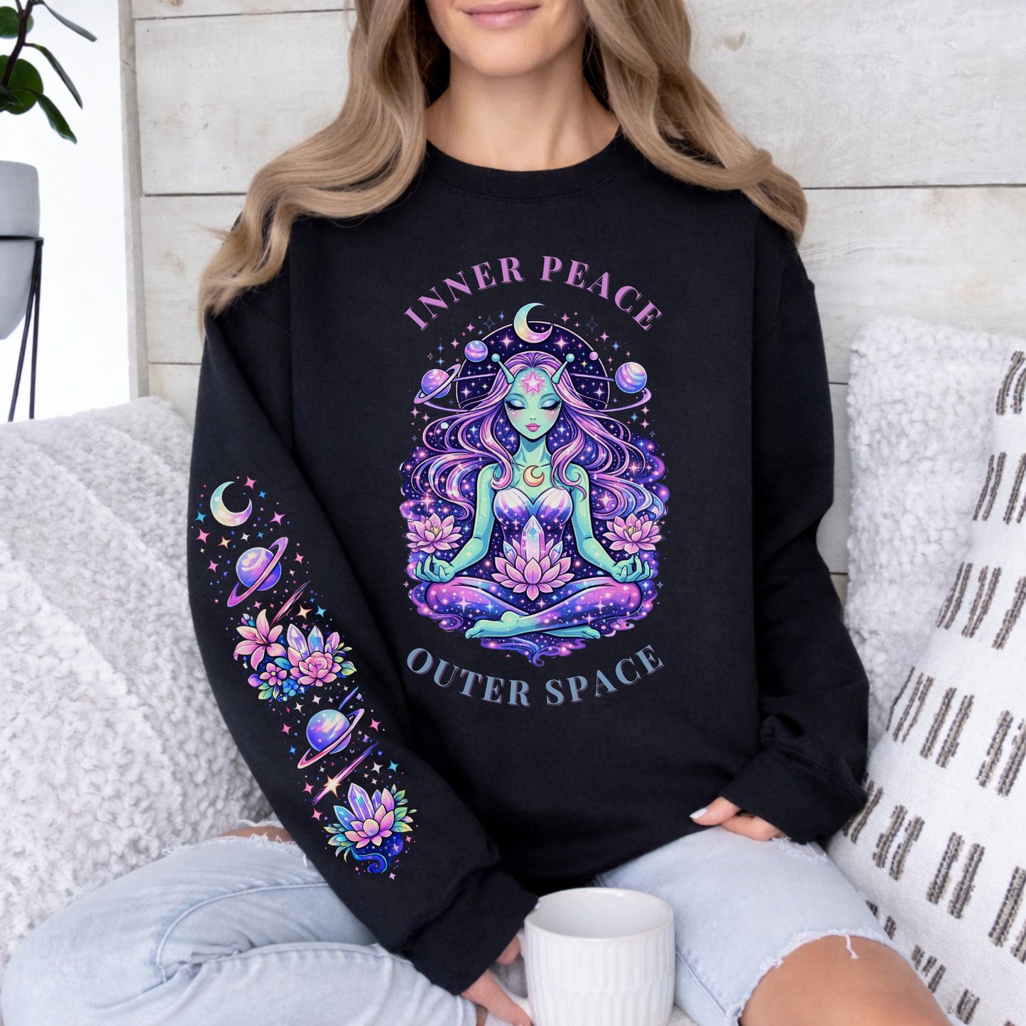 Inner Peace Outer Space Sweatshirt