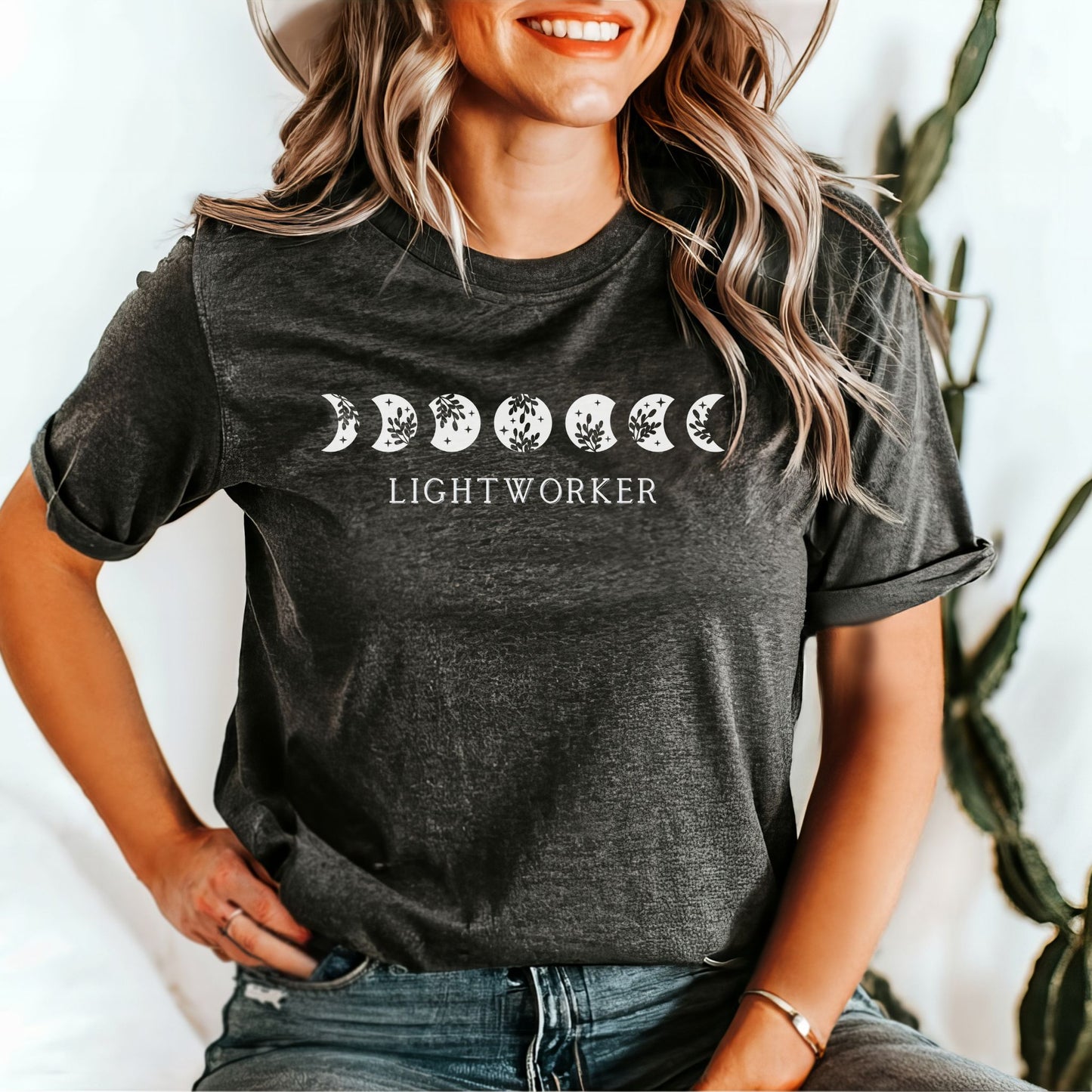 Moon Phase Lightworker T-Shirt