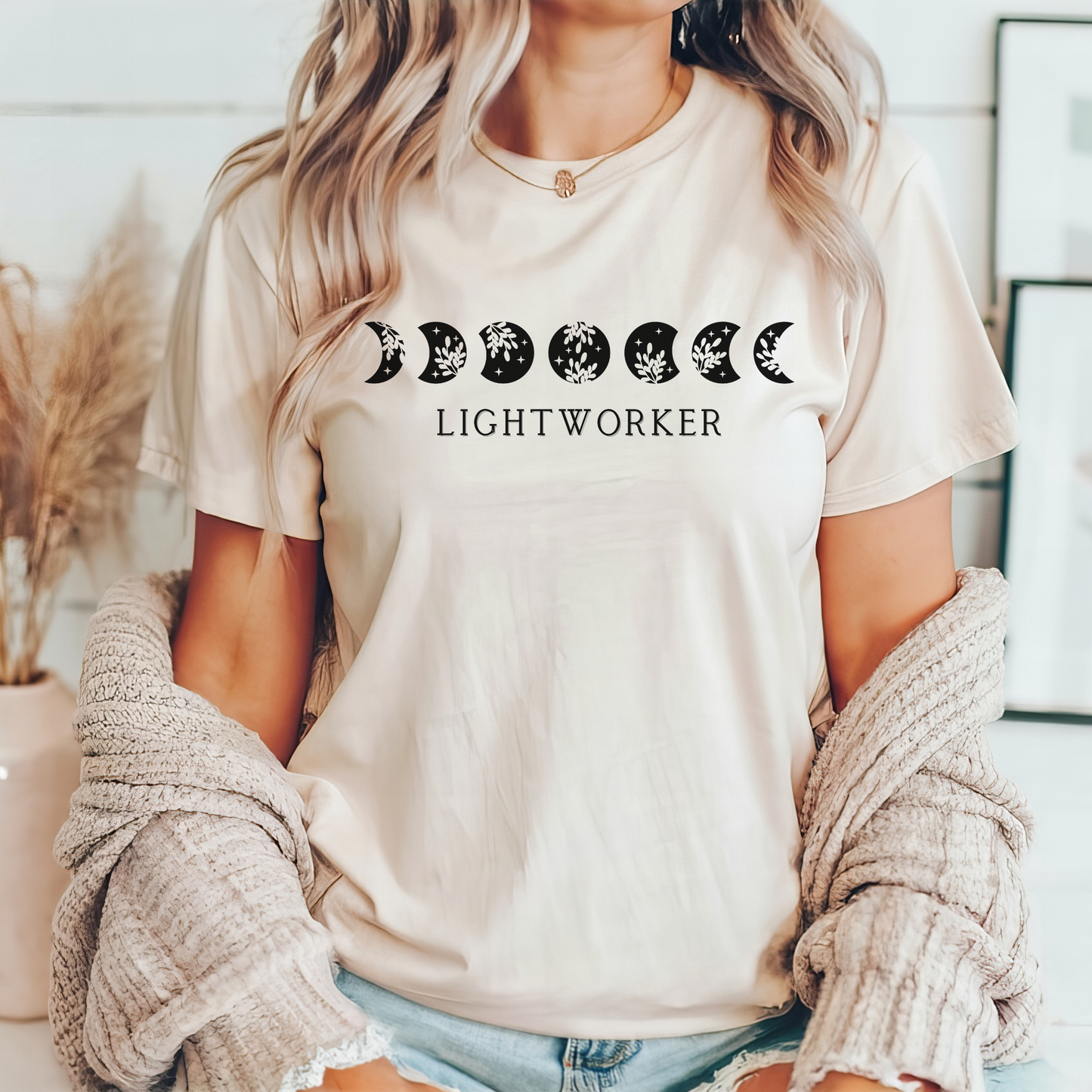 Moon Phase Lightworker T-Shirt