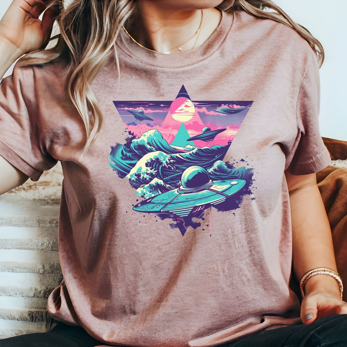 Ocean UFO T-Shirt