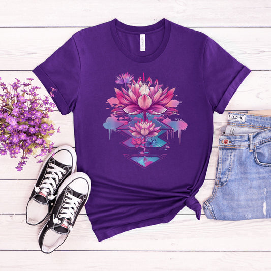 Pink Lotus Flower T-Shirt