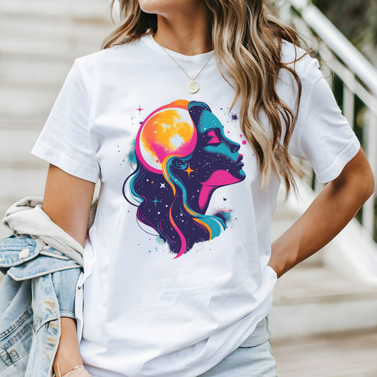 Vintage Moon Goddess T-Shirt