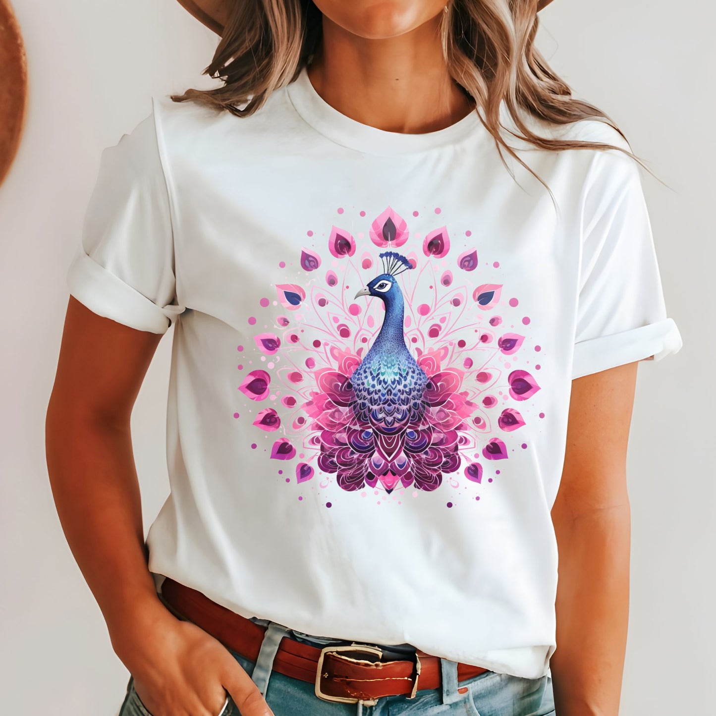 Cosmic Peacock T-Shirt