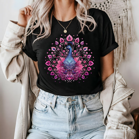 Cosmic Peacock T-Shirt