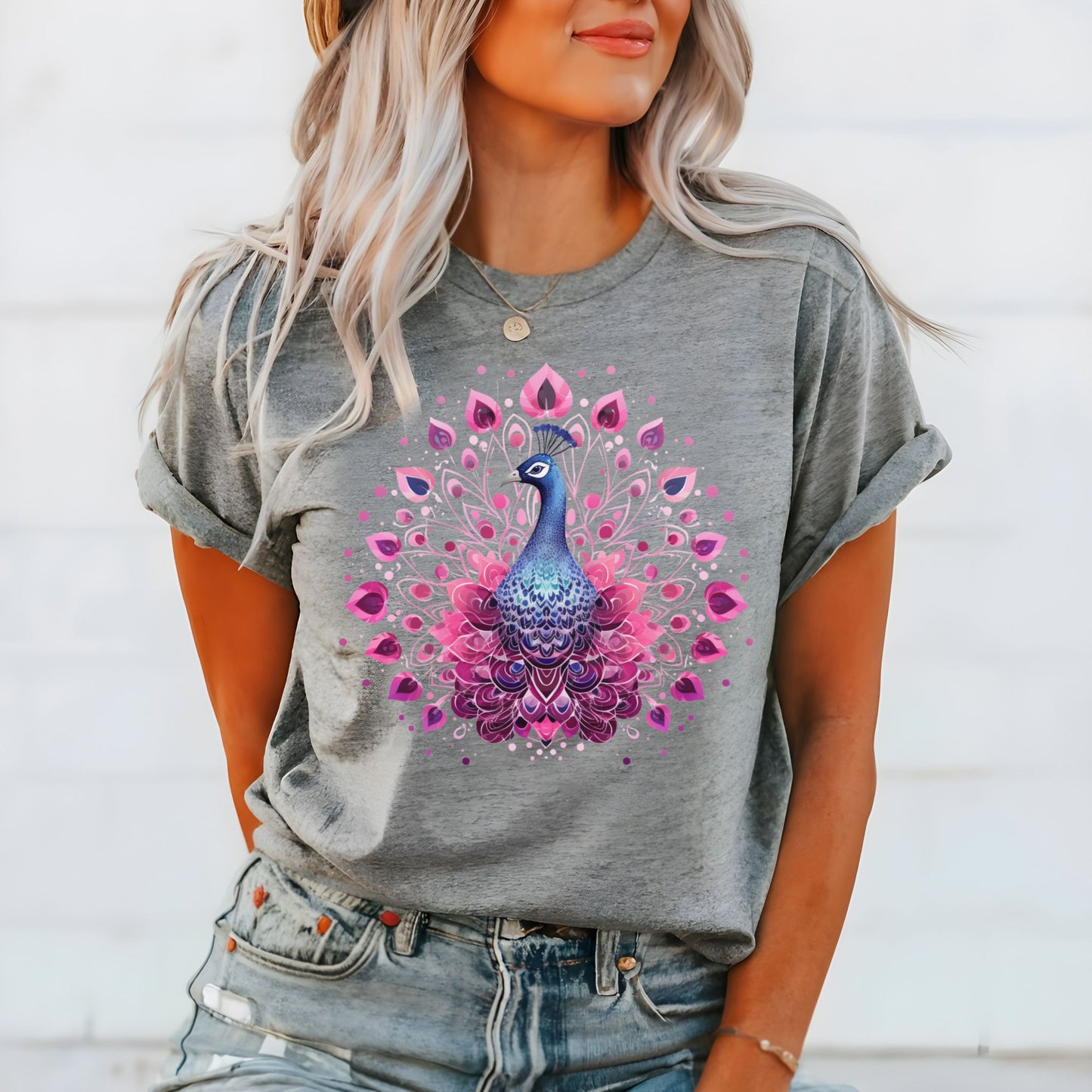 Cosmic Peacock T-Shirt