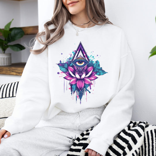Awakened Lotus Sweatshirt