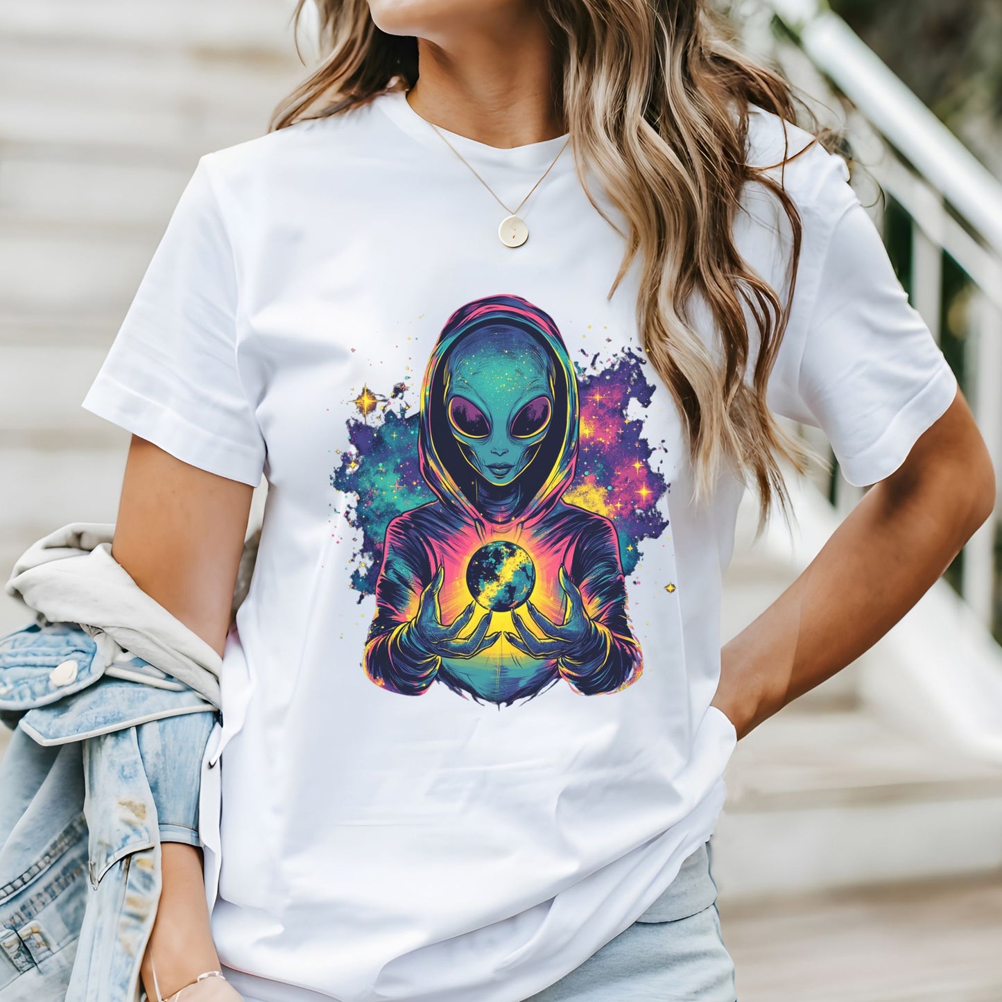 Galactic Guardian Alien T-Shirt