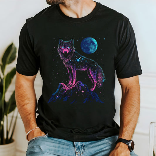 Galactic Guardian Wolf T-Shirt