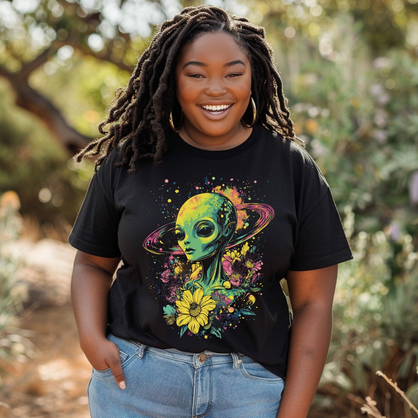 Alien Aurora T-Shirt