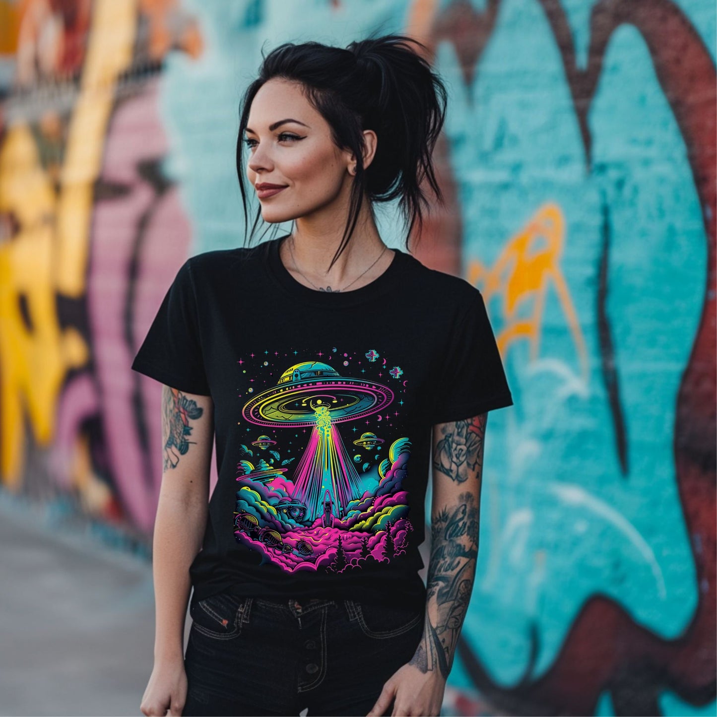 Cosmic Abduction T-Shirt
