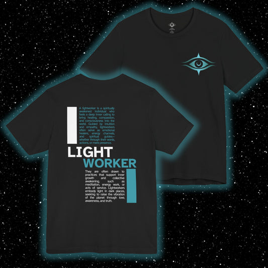 The Lightworker Definition T-Shirt Blue