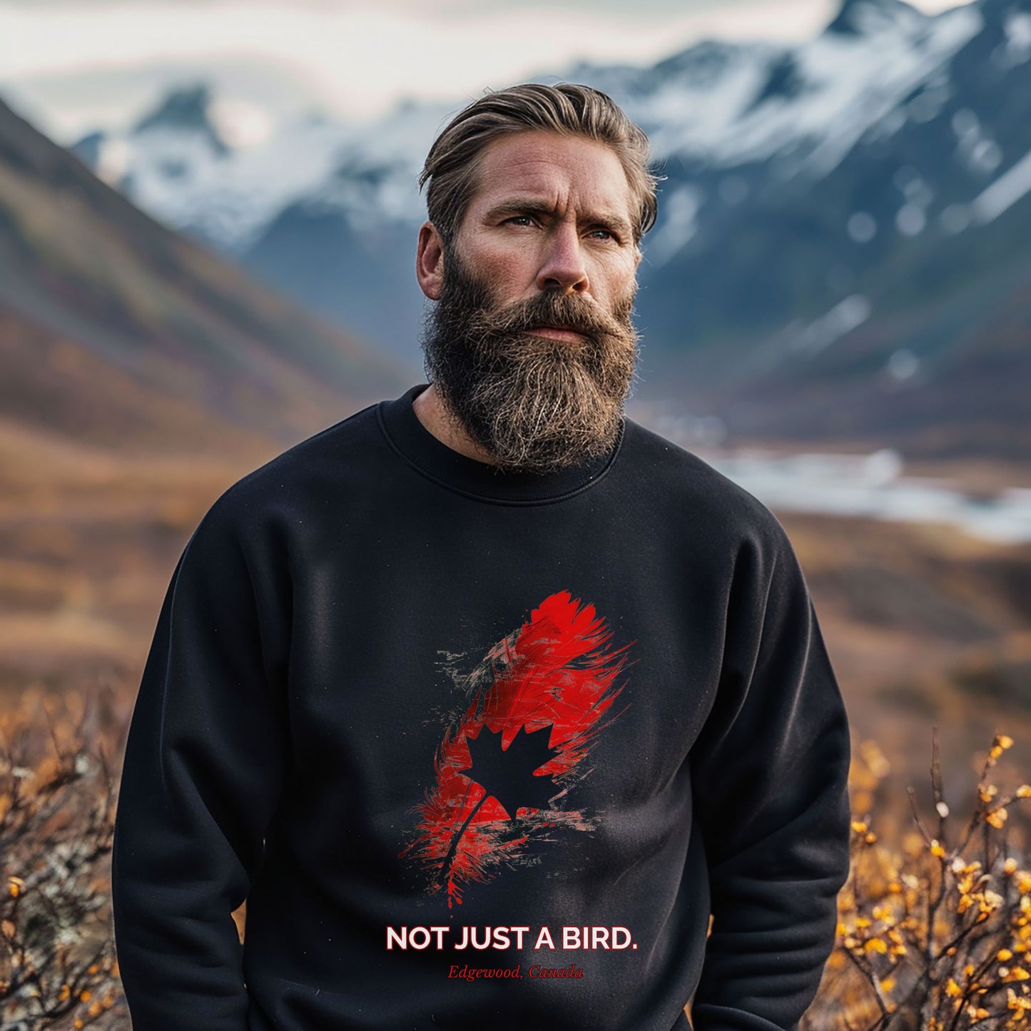 Not Just A Bird Sweatshirt