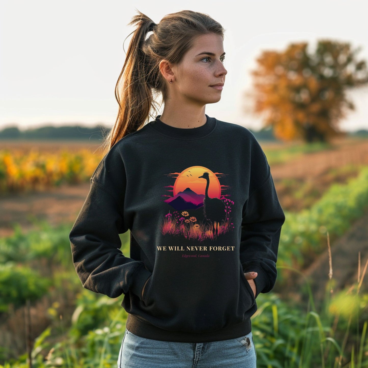We Will Never Forget Sweatshirt