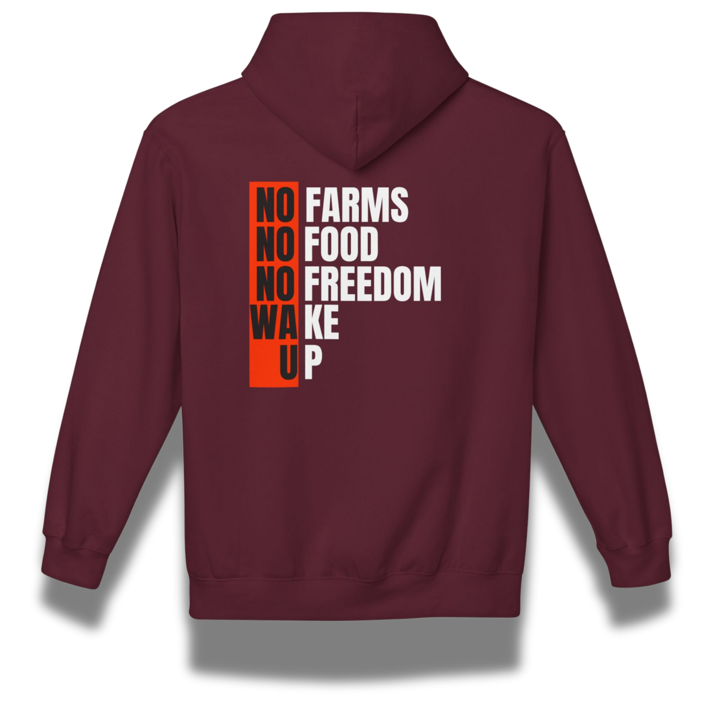 No Farms No Freedom Hoodie