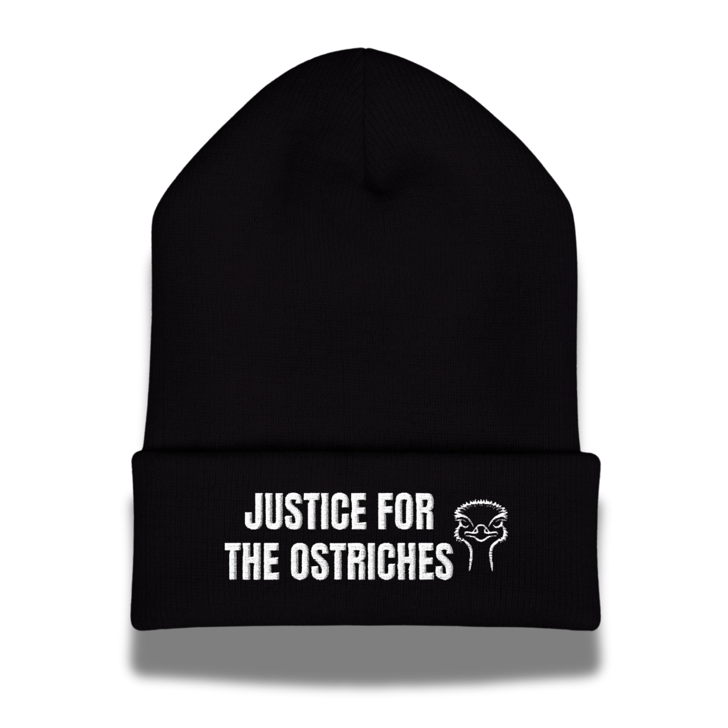 Justice For The Ostriches 2.0 Toque