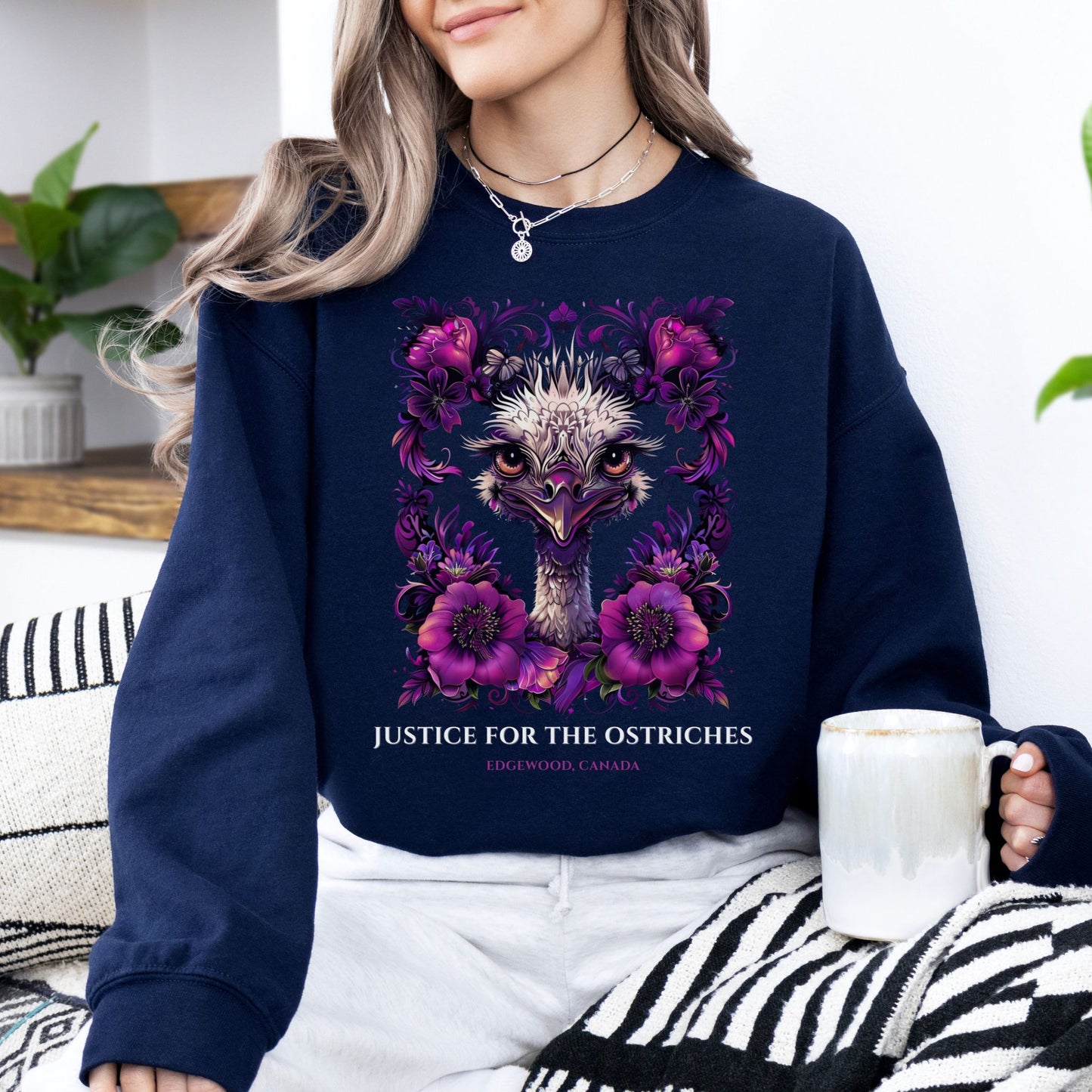 Justice For The Ostriches Sweatshirt