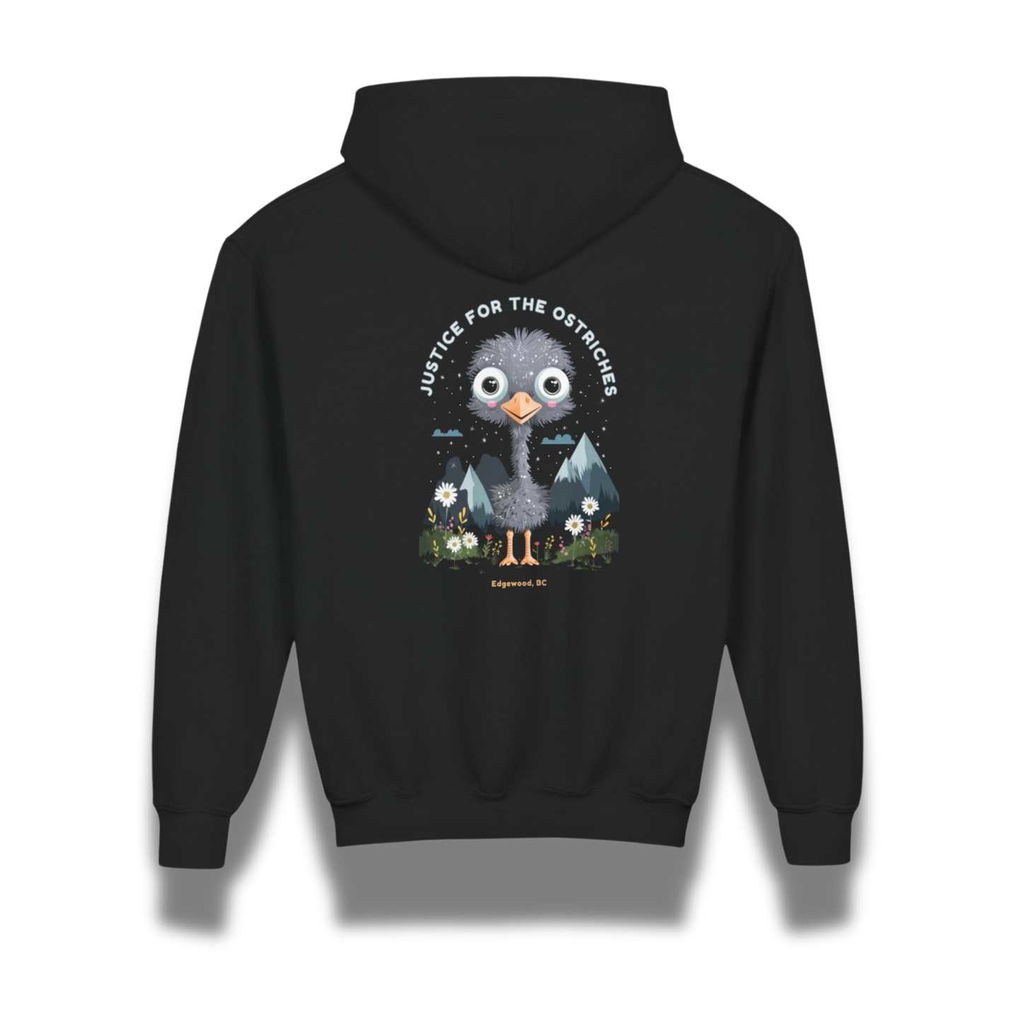 Justice For The Ostriches Kids Hoodie