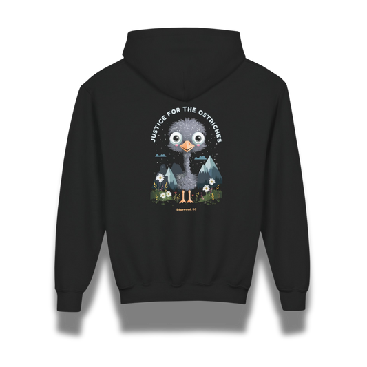 Justice For The Ostriches Kids Hoodie