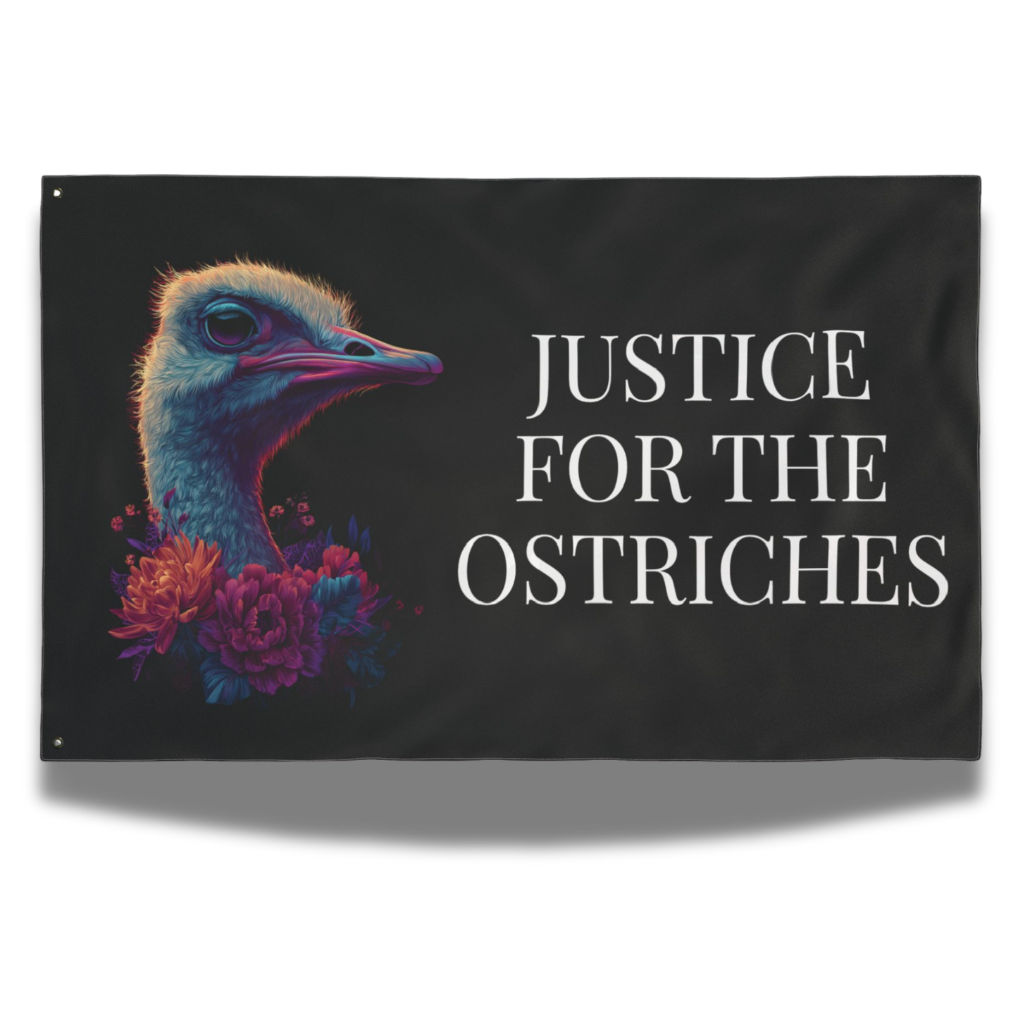 Justice For The Ostriches Flag