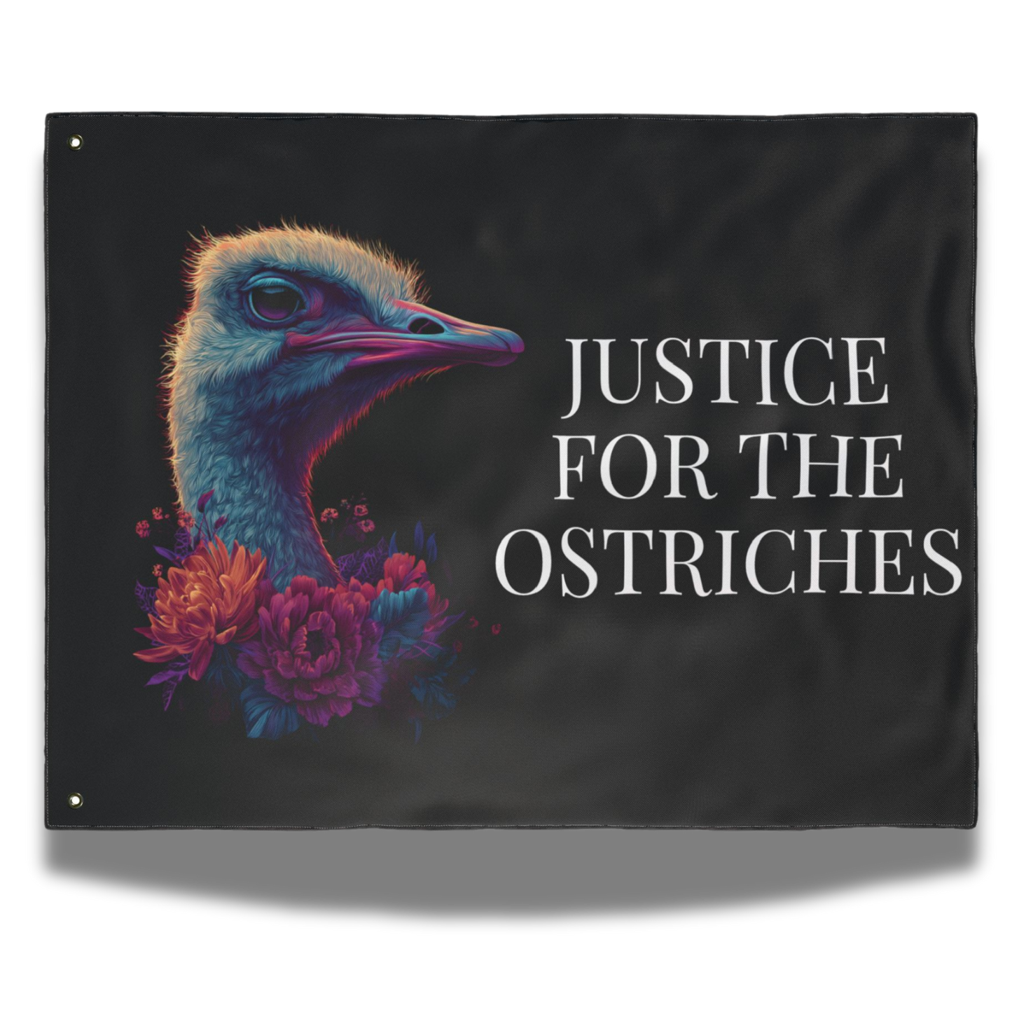 Justice For The Ostriches Flag