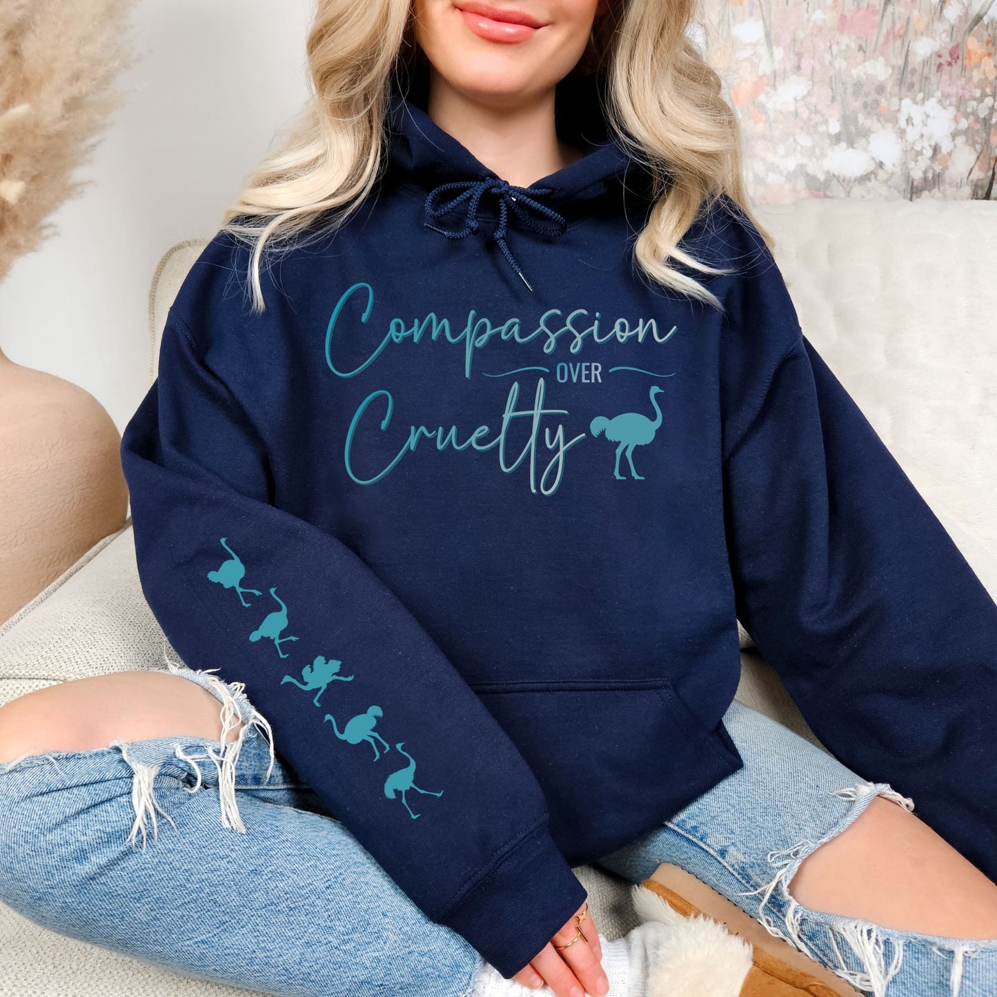 Compassion Over Cruelty Hoodie