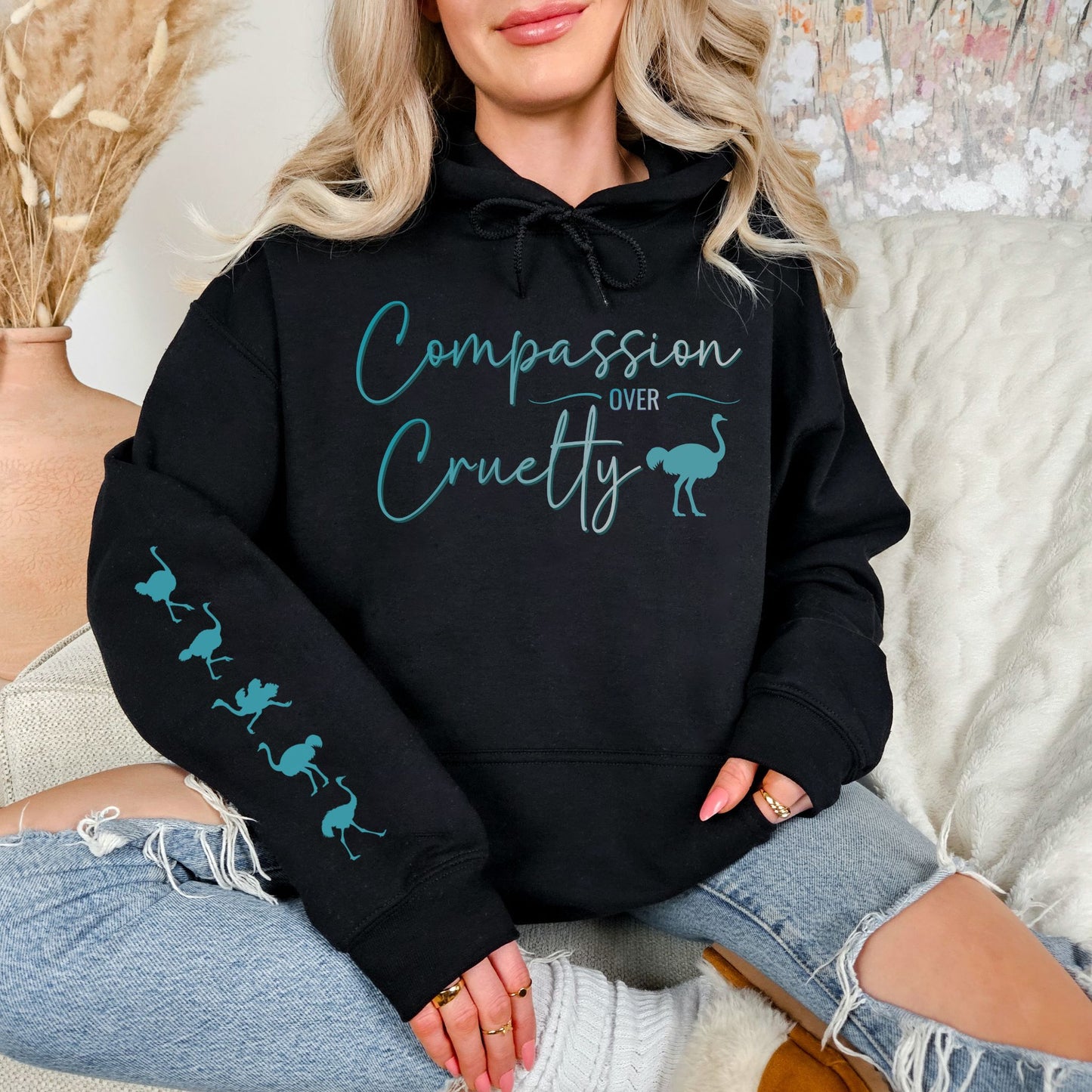 Compassion Over Cruelty Hoodie