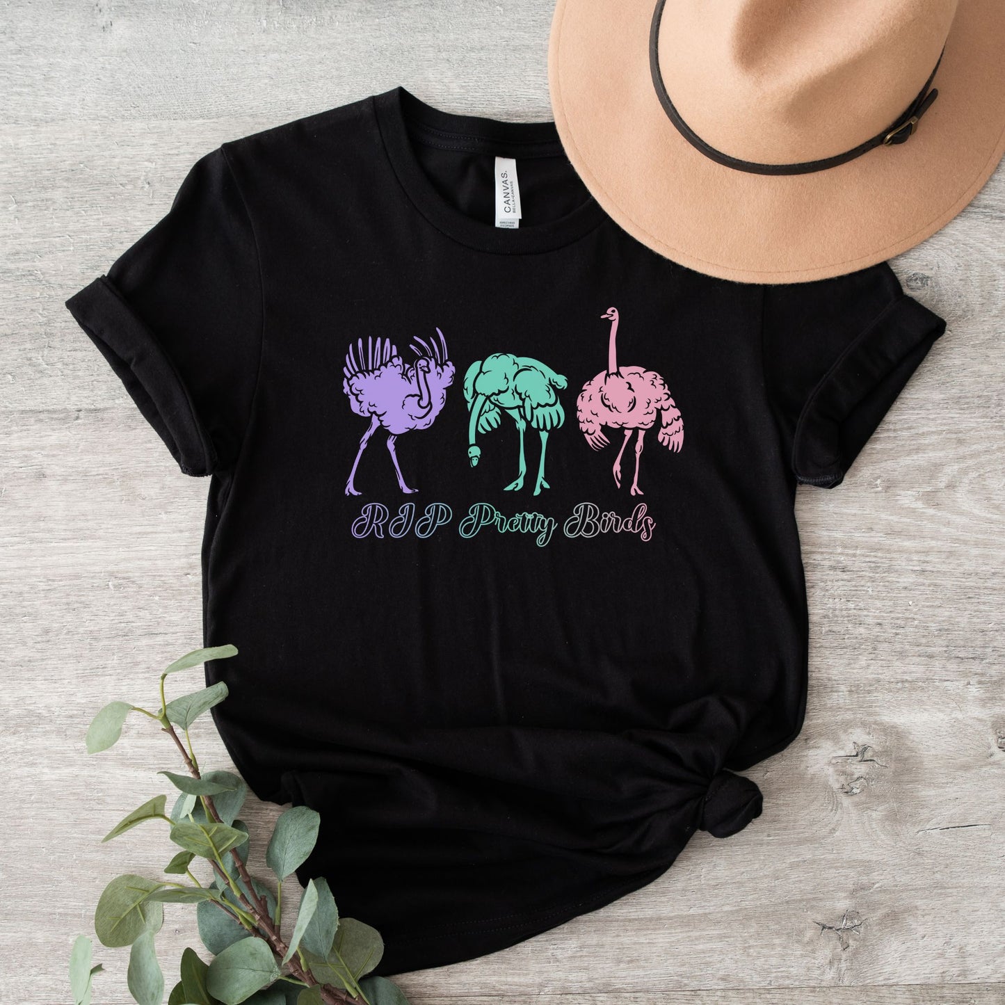 RIP Pretty Birds T-Shirt