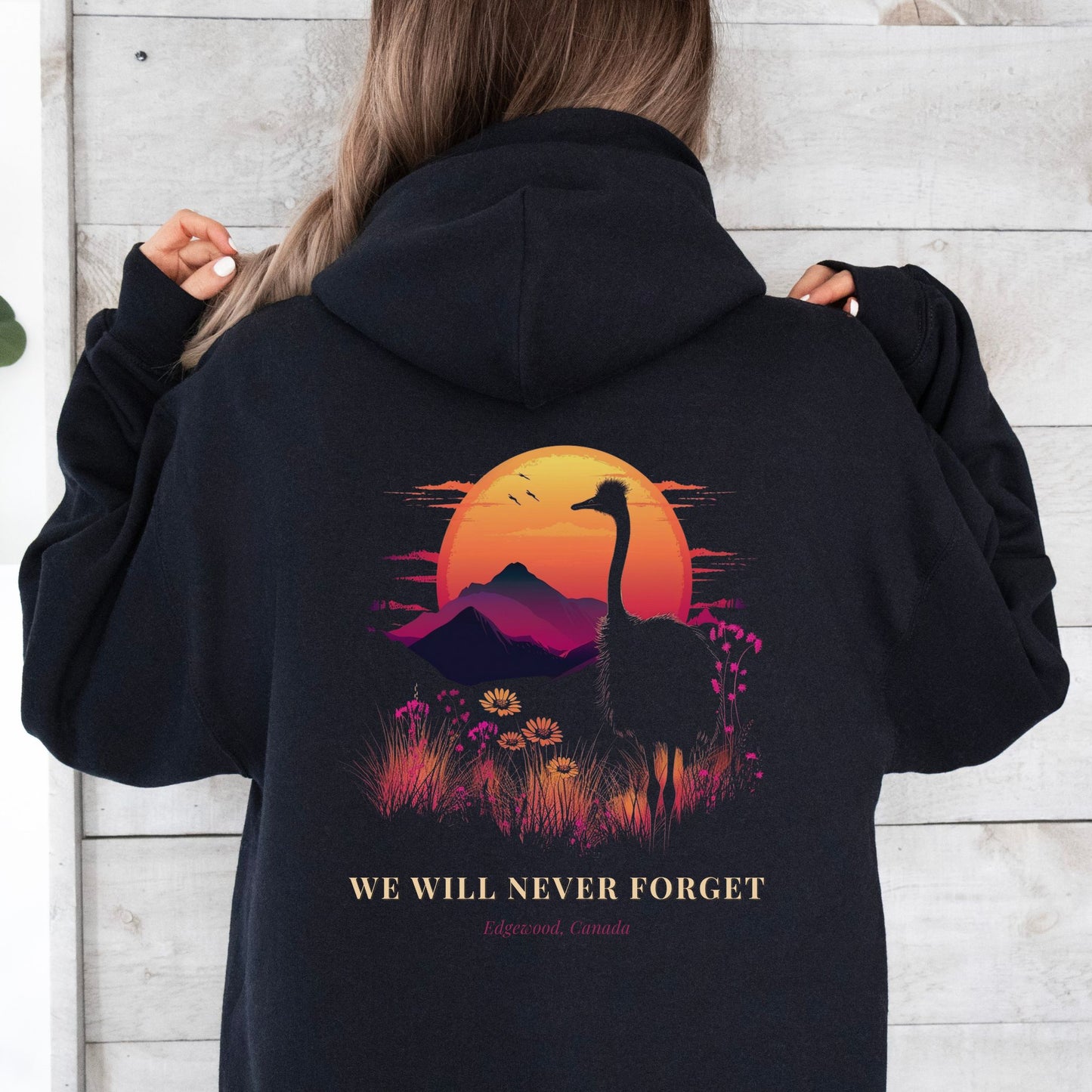 We Will Never Forget Zip Hoodie