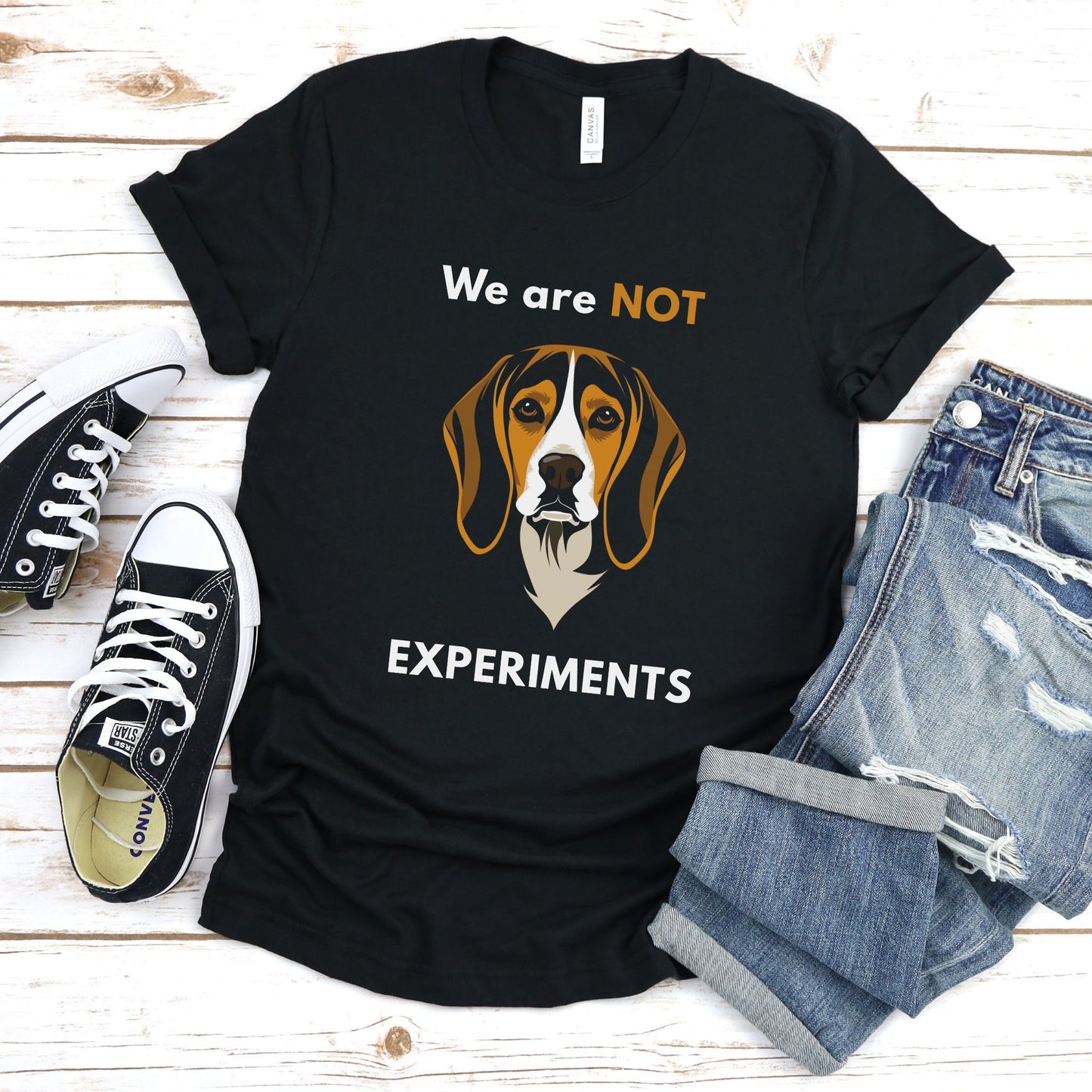 We Are Not Experiments T‑Shirt