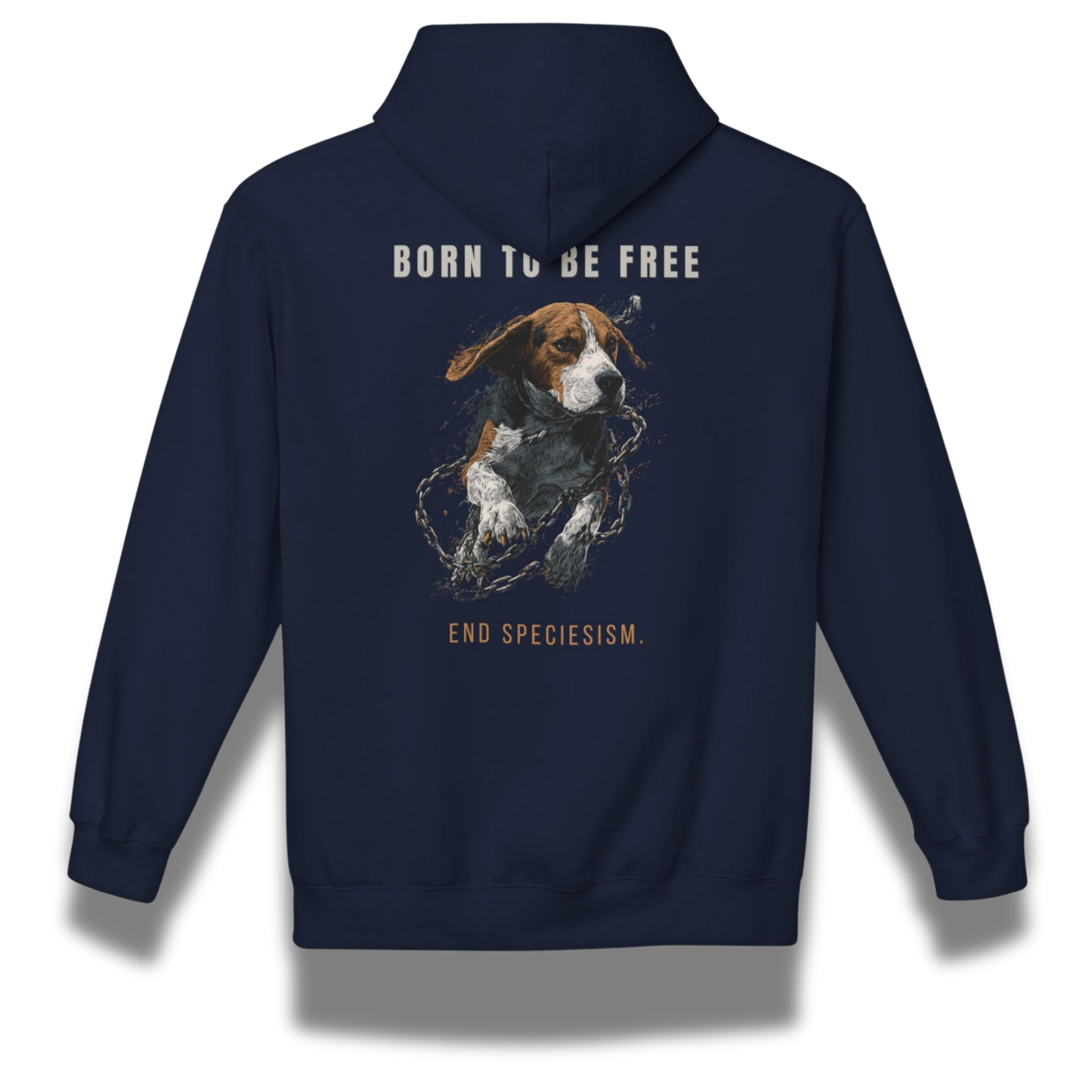 Born To Be Free Beagle Hoodie