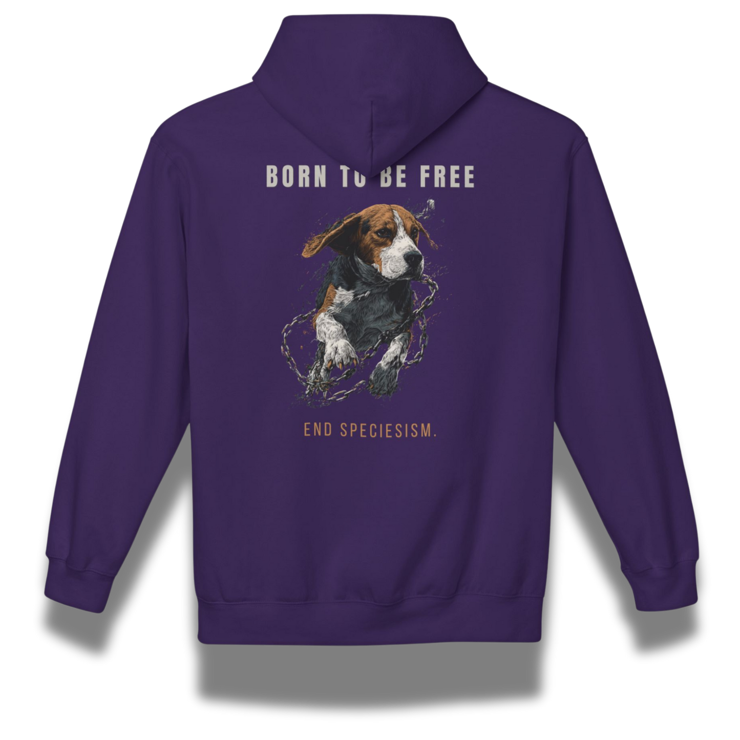 Born To Be Free Beagle Hoodie