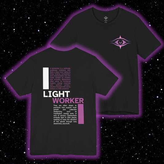 The Lightworker Definition T-Shirt Purple